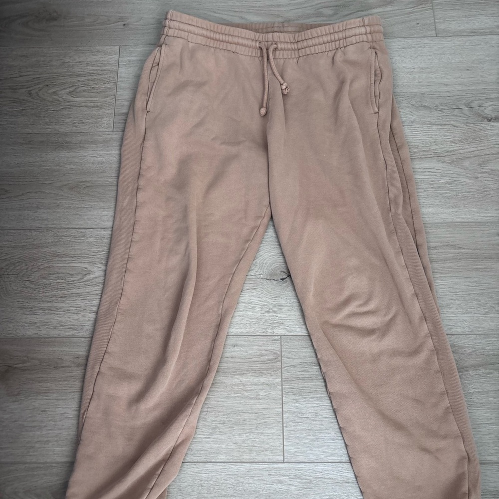 TNA Dusty Tan Drawstring Sweatpants